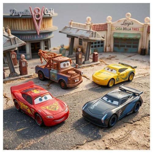 Pack de Voitures Miniatures en Métal Injecté Die-Cast à Frictions pour Enfants, Véhicules de Course Modèles Réduits Colorés, Jouets de Simulation d'Automobiles et de Dépannage pour Garçons et Filles, Ensemble de Véhicules de Jeu Thématisés
