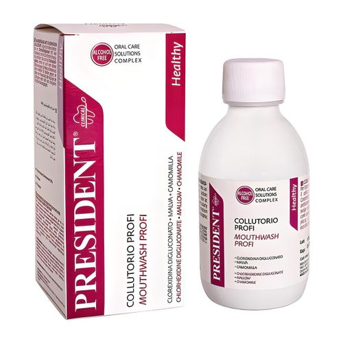 Bain de Bouche Professionnel - Clorexidine Digluconate, Mauve & Camomille - Hygiène Buccale Complète & Protection Gencives - Flacon 200ml