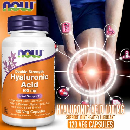 Hyaluronic Acid With MSMAcide hyaluronique avec MSM 120 glules vgtales