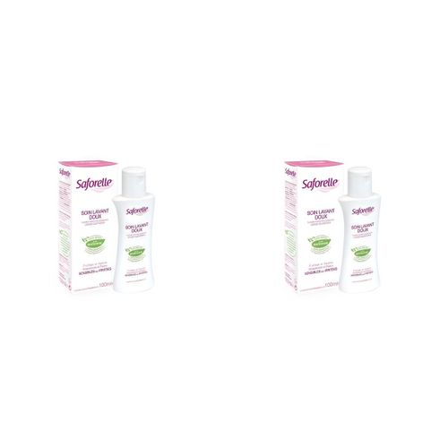 Soin Lavant Doux - À la Bardane, Sans Savon ni Parabènes - Protection et Apaisement des Peaux Sensibles ou Irritées - Flacon 100ml