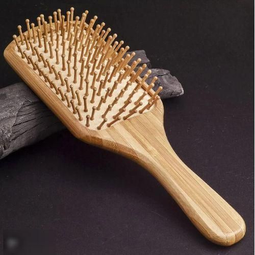 Brosses a cheveux Naturel en bois bambou à cheveux sensibles anti chute