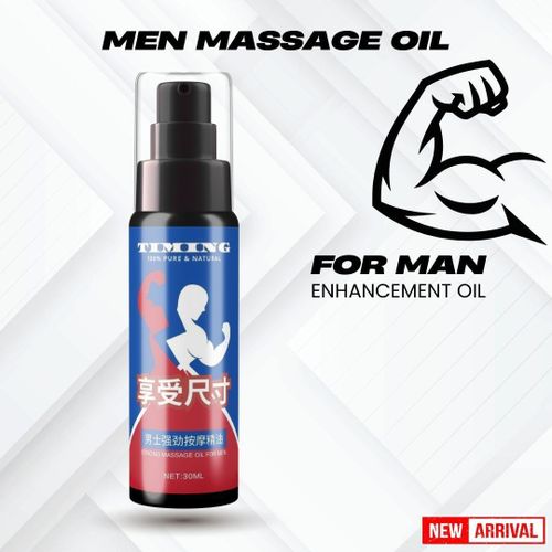 TIMING NEW Flacon ENHANCEMENT OIL - Huile Retardateur pour pènis masculin Aide sexuelle masculine ejaculation precoce dure plus longtemps 30ml, ejaculation rapide