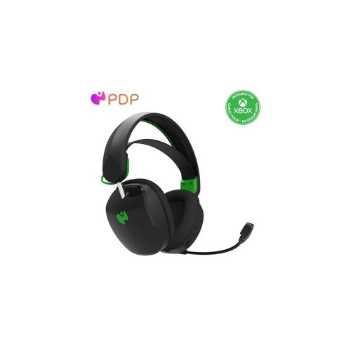 Phantom Air Dual-Mode Wireless Gaming Headset for Xbox Series X S, Xbox One, PC - Bluetooth, Rechargeable 35-Hour Battery, 50mm Drivers, On-Ear Headphone Controls, Officially Licensed: Black