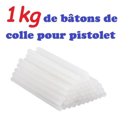 1 kg de Bâtons de Colle Chaude 11 x 260 mm – Recharges pour Pistolet à Colle