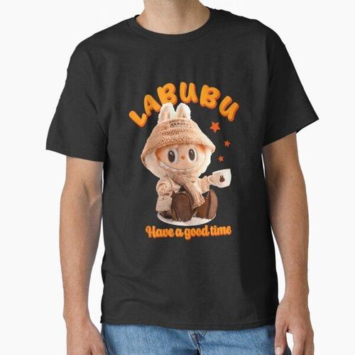 Toffee Labubu Classic T-Shirt noire - design unique