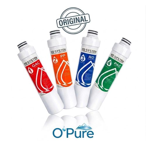 Kit de 4 Filtres de Rechange pour Osmoseur Inverse