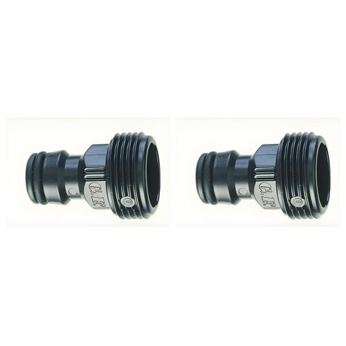 Adaptateur de Tuyau - Plastique - Connexion Rapide - Noir