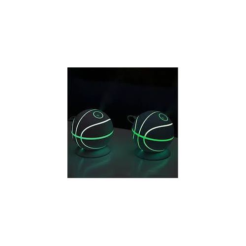 Humidificateur d'air de Basket-Ball, avec veilleuse LED à 7 changements, diffuseur