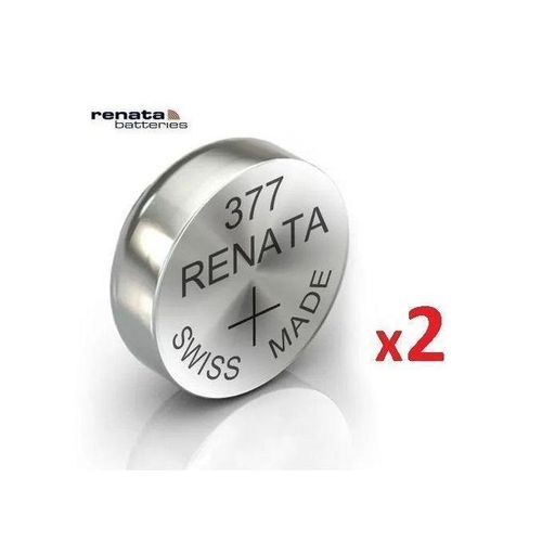 VARTA 377 Pile Bouton pour Montre 155 volts -2 unités 155v Référence SR926SW