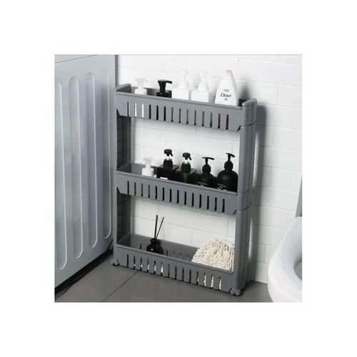 Etagère étroite de Cuisine à 3 3 niveaux - Armoire de salle de bain