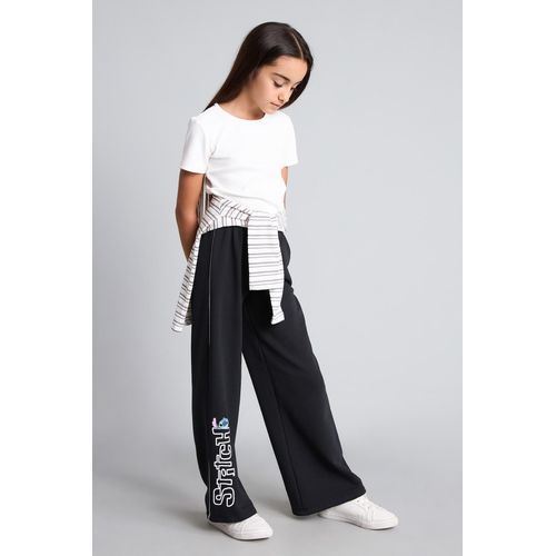 Pantalon de survêtement Disney Lilo & Stitch large pour fille