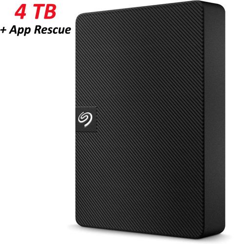 Expansion Disque dur externe 4tb 4To HDD 4 Tb , 2.5 pouces USB 3.0 + App Rescue - pour Windows et Mac