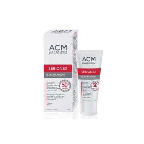 Sebionex Ecran Gel solaire matifiant spf50 Plus 40ml