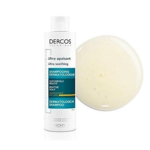 Dercos Shampoing Ultra Apaisant Cheveux Secs 200ml