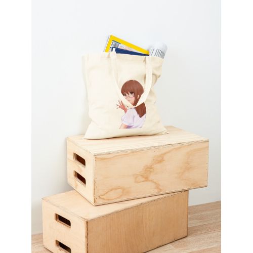 حقيبة يد قطن كلاسيكية على شكل قميص فتاة أنيمي