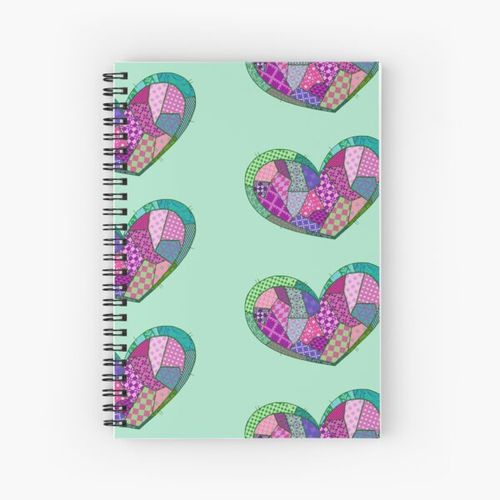 Hav'a Heart Spiral Notebook Bloc note