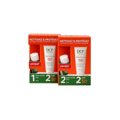 Trio-Acné SPF 50+ – Duo Soin Anti-Acné & Protection Solaire