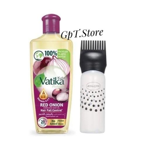 Huile à l'oignon rouge (200ml)+Flacon applicateur huile (Couleur aléatoire)