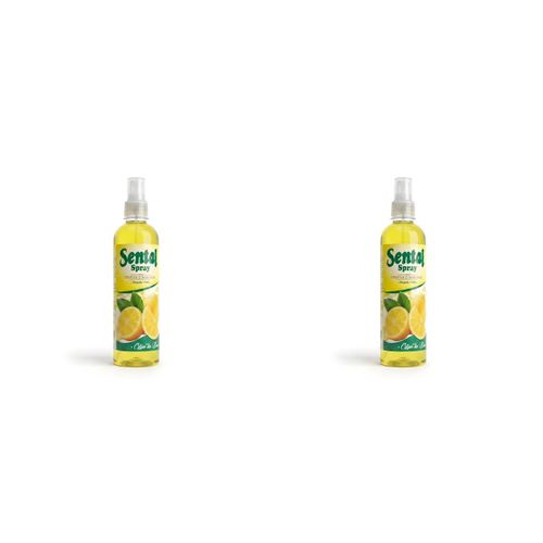 Parfum d'ambiance - Citron des Bois - Rafraîchisseur d'air - 400 ML - Lot de 2