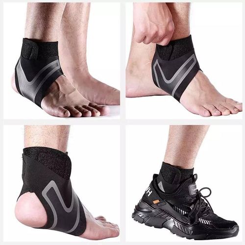 Partagez ce produit Attelle de cheville pressurisée, Bandage de protection de cheville, sangle de pied, ceinture élastique