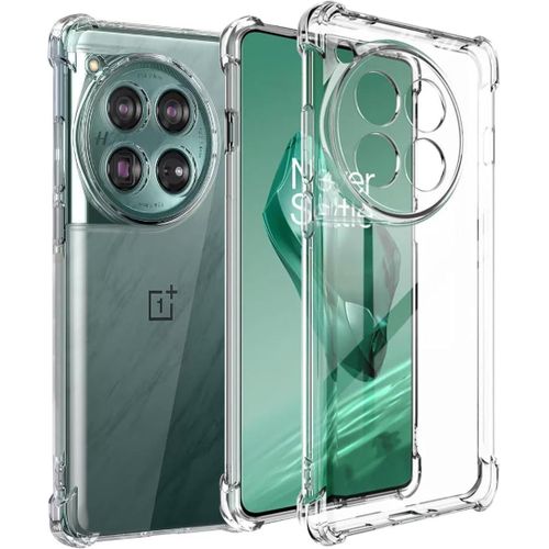 coque pochette transparente téléphone pour one plus 12R 5G angle renforce Camera protege 1.5 MM