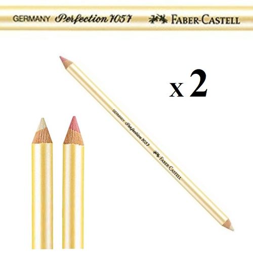 Lot 2 Crayons gomme PERFECTION Pour Crayons, Carbone, Encre, Stylo