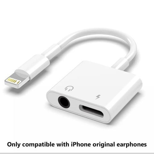 محول 2 في 1 لمحول الصوت التحميل المزدوج IPHONE