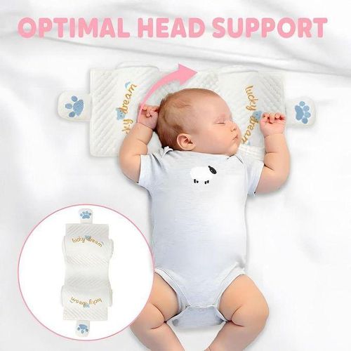 Housse de couette de haute qualité pour bébé, housse de couette ajustable pour la tête du bébé, cojín de algodón organique pour la tête de l'enfant (bleu)