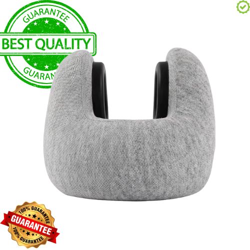 Oreiller cervical de voyage 360° – anti-bruit avec mousse mémoire, avion, voiture, bureau