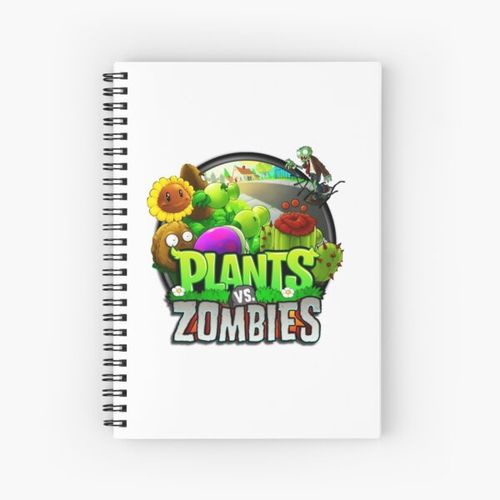 Plants vs Zombies design HD Spiral Notebook Bloc note