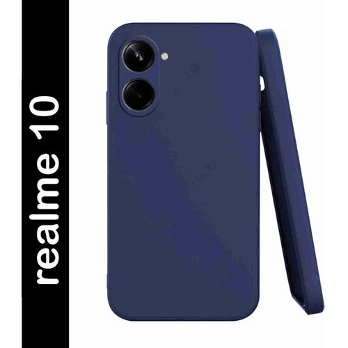 Pochette pour Realme 10 Silicone Liquide Protection