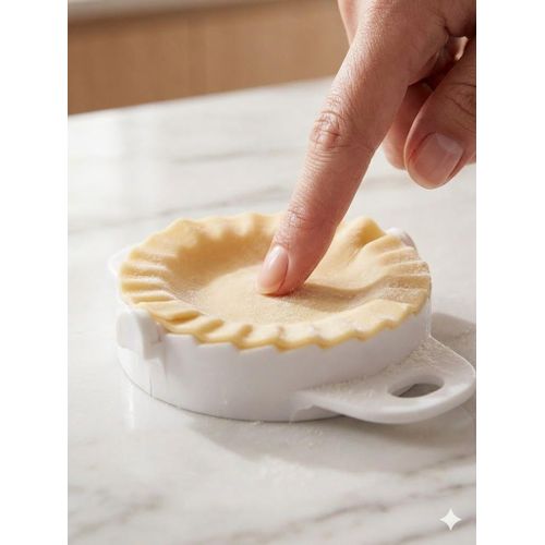 Moule à Chaussons et Raviolis en Plastique - Blanc