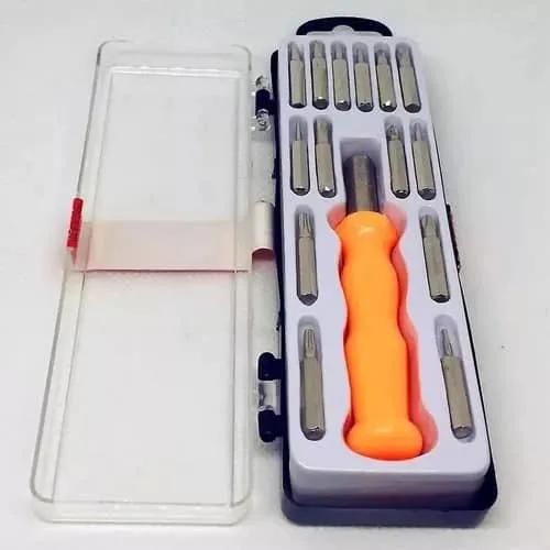 Jeu De Tournevis De Précision 15 Pièces Pour Réparation Téléphone PC Montre Lunettes