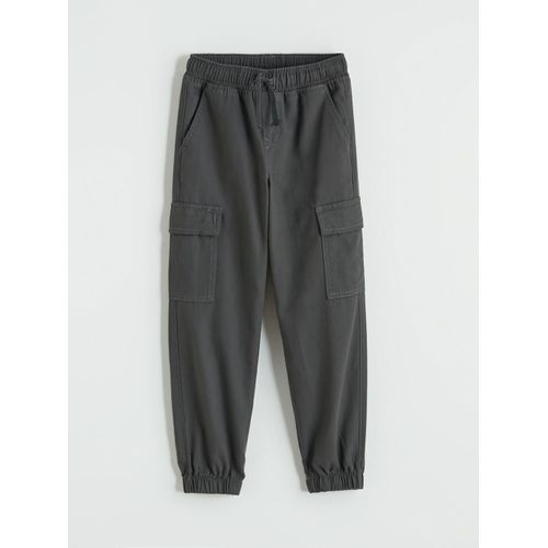 Pantalon de jogging cargo garçon à taille élastiquée