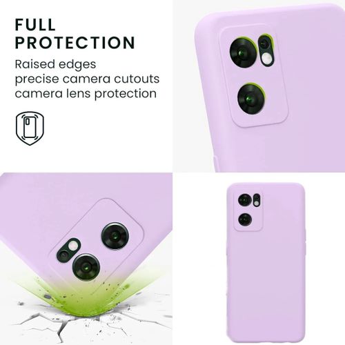 Housse silicone pour Oppo A57 4G Nouveau collection Mauve