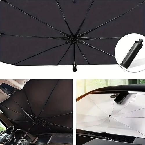 Parapluie Voiture Pare Soleil, Parasol Couverture pare-brise Bloque la chaleur 50.00 Dhs
