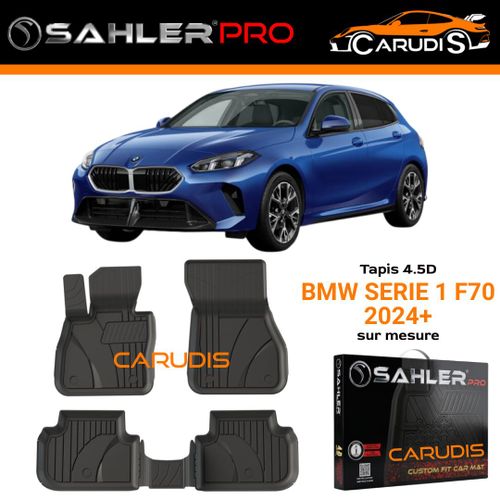 Tapis 4.5D BMW Série 1 F70 sur mesure exacte sans odeur imperméable antidérapant