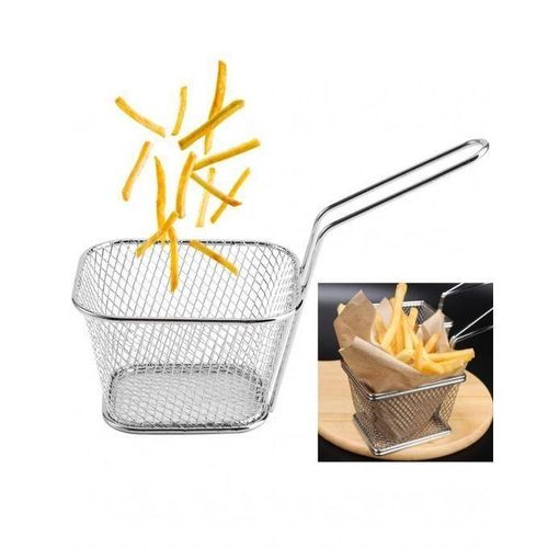 Passoire et Mini friteuses, panier maille frites, Mini paniers de frites