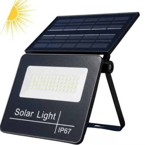 Projecteur Solaire LED Extérieur Étanche IP67 - Lampe de Sécurité Puissante avec Panneau Solaire Réglable pour Jardin, Cour et Allée