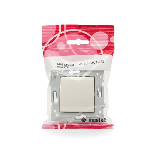 Interrupteur - Mécanisme Électrique - Commande d'Éclairage - Ivoire