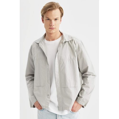 Chemise Coton Coupe décontractée à Manches Longues