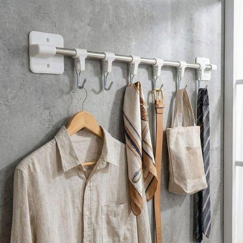 Support Mural Multifonctionnel pour Rangement et Organisation