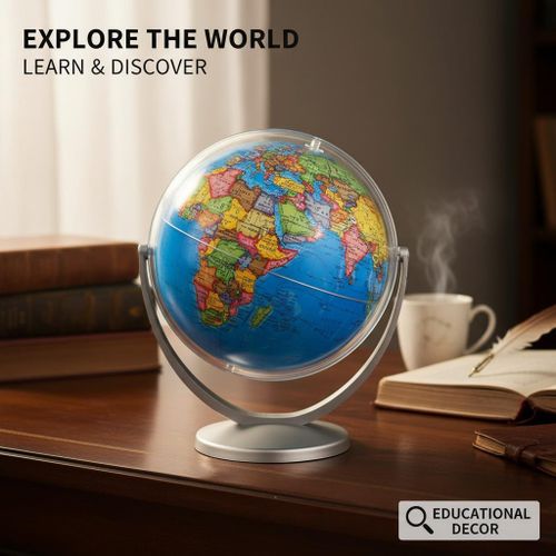 Globe Terrestre Éducatif et Décoratif – Explorez le Monde