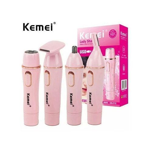 Rasoir Rechargeable USB Femme Premium - 4en1 Lady shaver