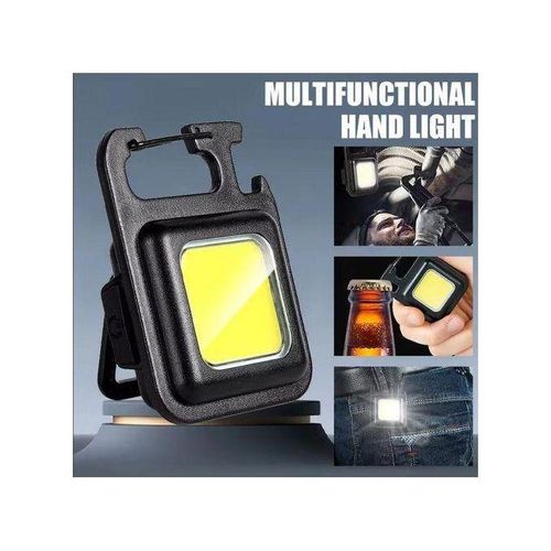 Mini Lampe de Poche, USB Rechargeable, porte clé