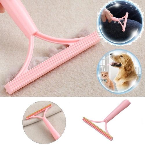 Brosse Anti-Poils et Anti-Bouloche Manuelle-Nettoyeur de Poils d'Animaux et Tapis