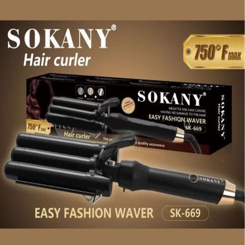 Fers à friser et baguette Appareil Outils de Coiffure 3 rouleaux de perm bigoudi