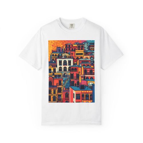 T-shirt Design URBAN STYLE VILLE CASA BLANCA & Unisexe en 100% coton
