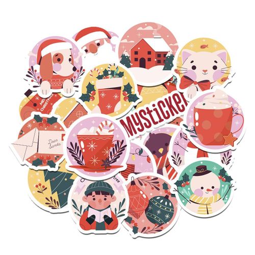 Pack de 20 stickers Noël V3 HD UV