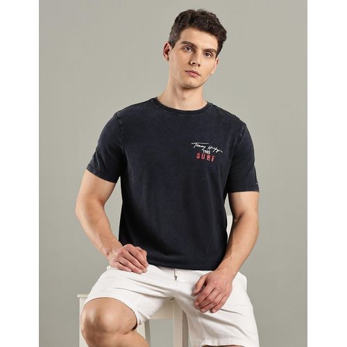 T-shirt Varsity logo et blason au dos